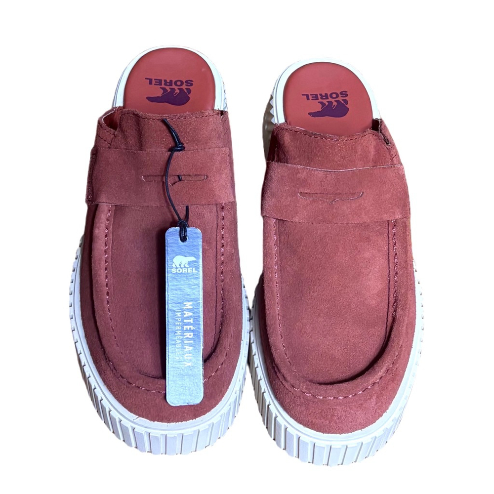 Sorel Ona Ave clogs in velvet suede